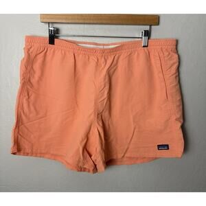 Patagonia Baggies Swim Casual Shorts Orange 4.5" Inseam style 57058 Women's XL